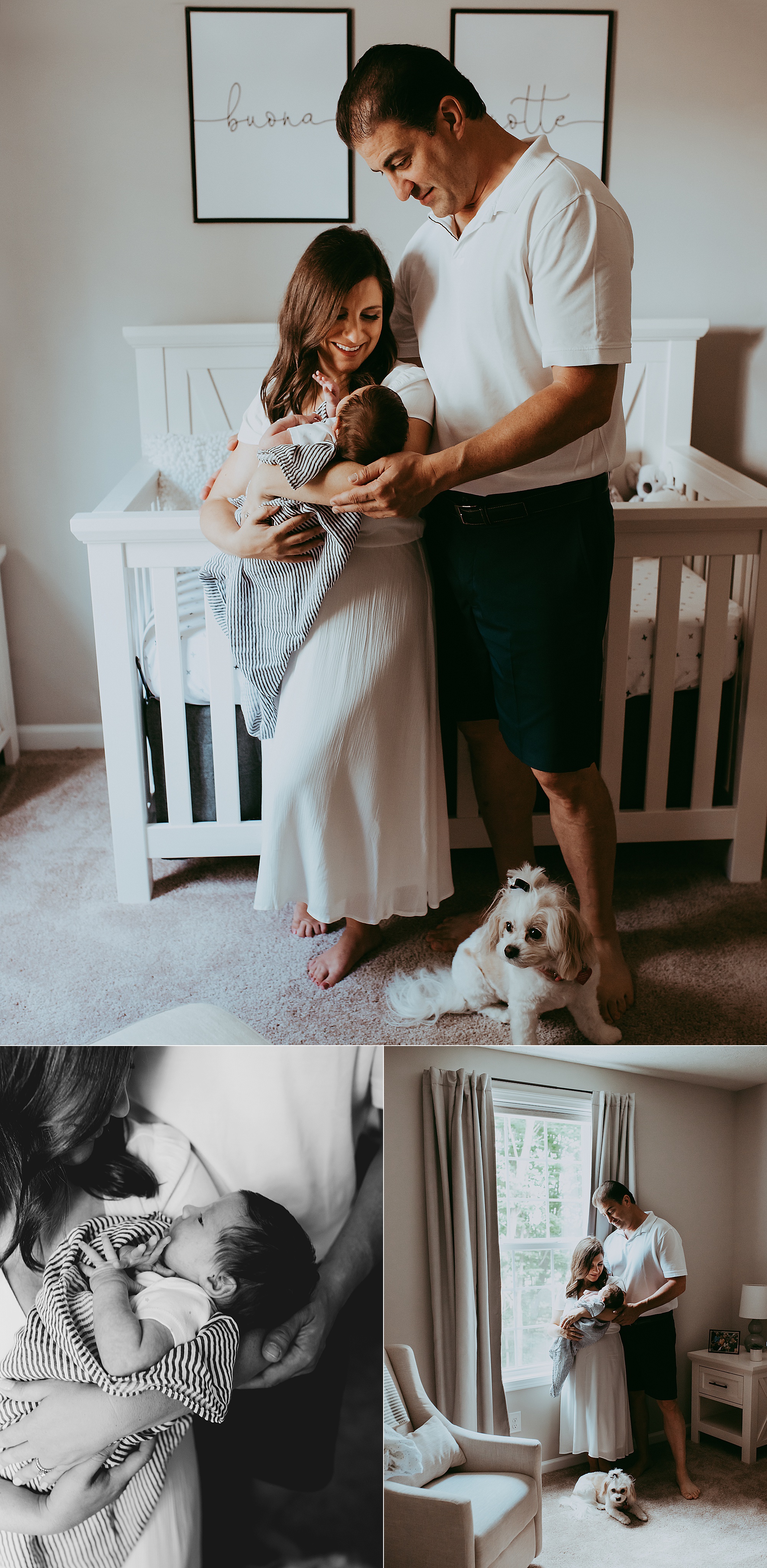 In Home Newborn Session Cleveland, OH | Michelle Jones Photography