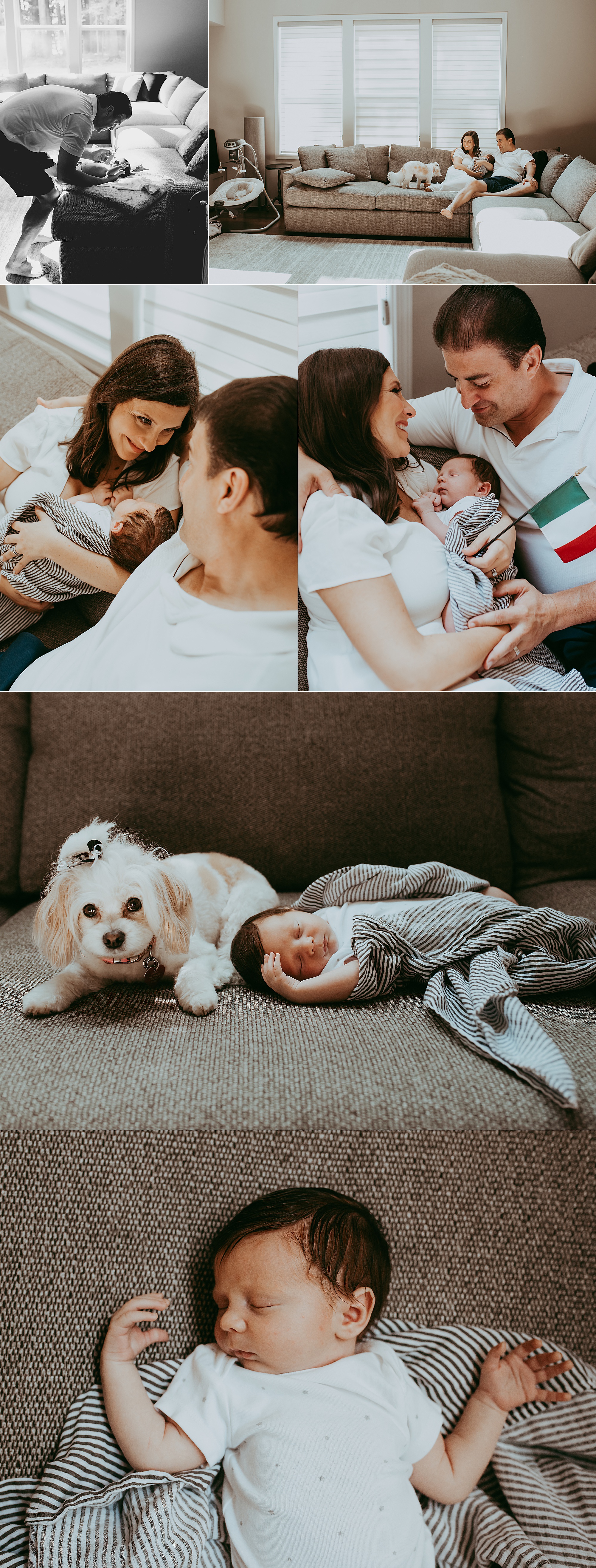 In Home Newborn Session Cleveland, OH | Michelle Jones Photography