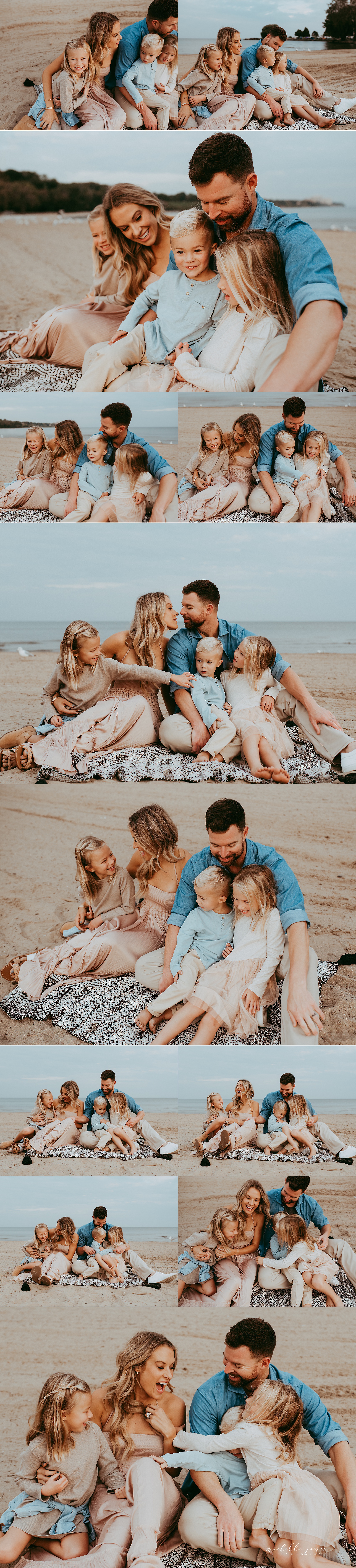 Kluber Family | Edgewater Park Cleveland Ohio Family Photographer